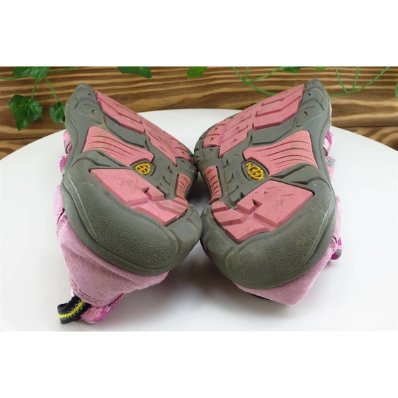 KEEN Youth Girls Shoes Size 5 M Pink Sport Fabric - Picture 6 of 7